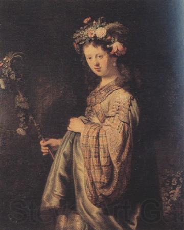 REMBRANDT Harmenszoon van Rijn flora (mk33)